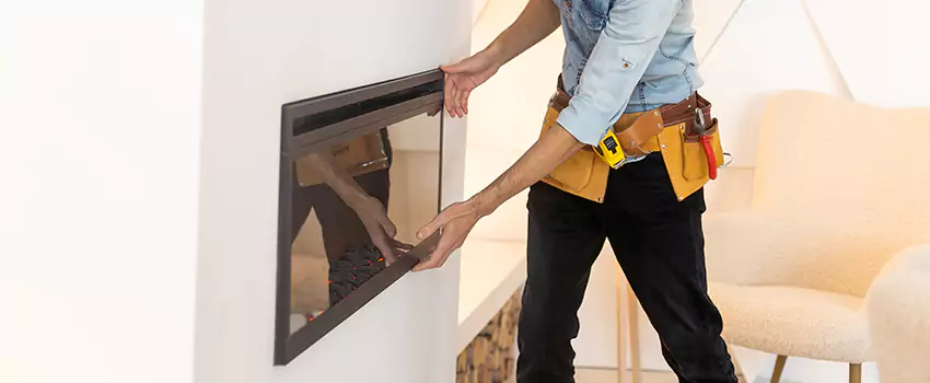 Metal Fireplace Installation in Elmwood Park, Illinois
