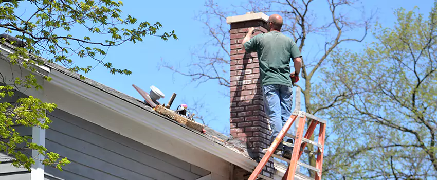 Vinyl and PVC Chimney Flashing Installation in Elmwood Park, IL