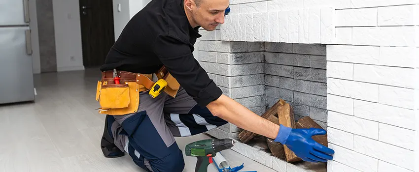 Fireplace Damaged Damper Frame Repair Services in Elmwood Park, Illinois